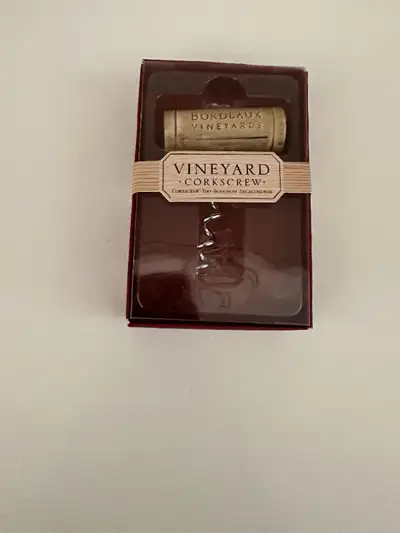 Vineyard Bordeaux" Corkscrew with Gift Box, View more
