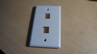 TELEPHONE JACK PLATE COVER