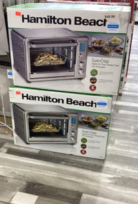 Hamilton Beach Air fryer toaster oven.  | warranty included