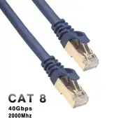 Ethernet Cable Cat 8 RJ45 40Gbps - 3 M long