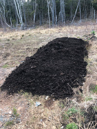 Very rich compost can be used as topsoil