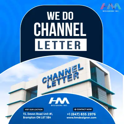 Channel Letters – Custom 3D Signs, View more