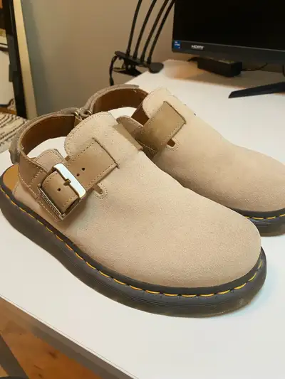 Dr. Marten Suede Mule - Size 10, View more
