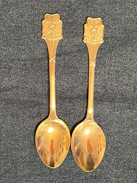 Canada Girl Guide Collectible Spoons - Two in Arts & Collectibles in Calgary - Image 2