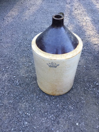 Vintage #5 Crock Jug $65