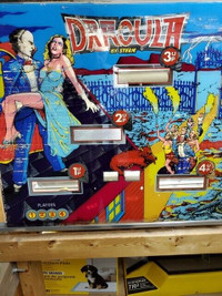 PINBALL BACKGLASS