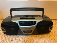AM/FM stereo radio cassette recorder