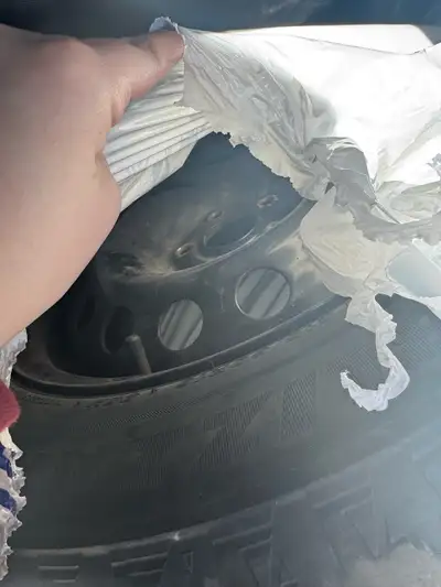 4 winter tires on rims. First come first serve. Give me an offer. Came off a 2014 Chevy Cruze. proba...