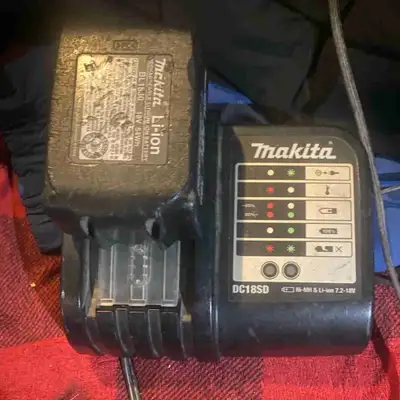 makita battery and charger , View more