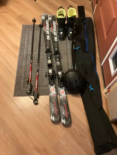 Blizzard Magnum 7.3 skis 167cm Like new Descendant Full Tilt boots (model 4) 25.5 (US 7.5) Poles Med...