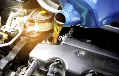 Same day oil + filter change at Advance tires and wheels give us a call at (403) 717-1204 Full synth...