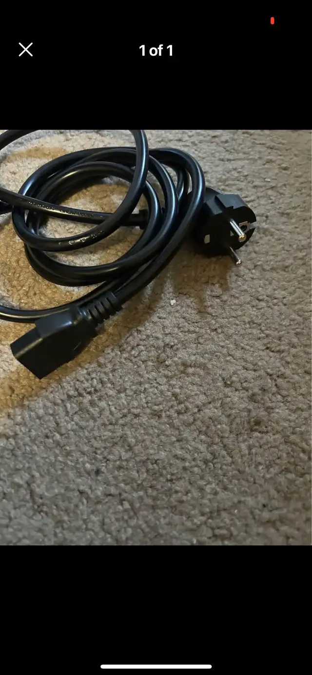 Extension cord or Computer power cables64197600475905120