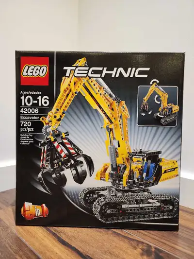 Discover the engineering marvel that is the LEGO TECHNIC 42006 Excavator set. A perfect addition to...