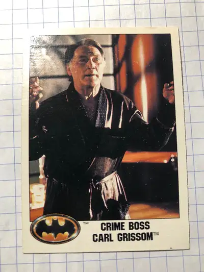 Carl Grissom Card, View more