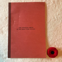 WW1 CEF Canadian Forces In Great War booklet $10