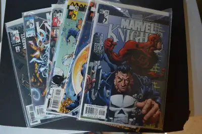 Marvel comics daredevil punisher Marvel knights 1-15, View more