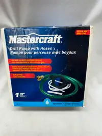 Mastercraft Electric Drill Pump Kit