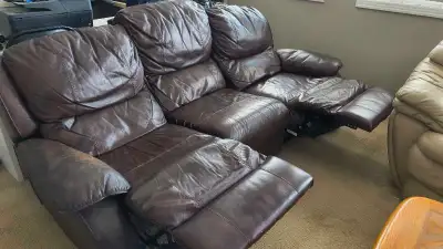 leather couch recliner, View more