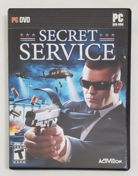 PC Computer Game Secret Service Activision DVD-Rom
