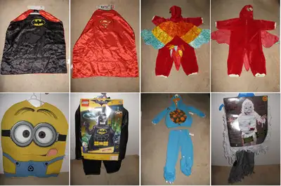Kids Halloween Costumes (buy 1 get 1 free)Lot of 6 New and Used, View more
