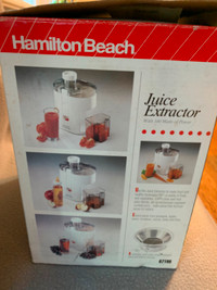 Hamilton Beach Juice Extractor