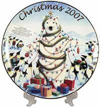 Avon "sharing the Holiday with Friends" 2007 Collectible Plate