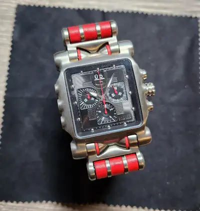 Oakley Minute Machine Men's Watch with Leather Strap, View more
