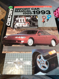 Chilton's import car repair manual 