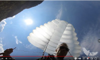 Von Blon Papillon Steerable Paraglider reserve 140kg