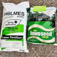 Fertilizer & Grass Seed