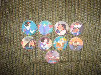 VINTAGE DISNEY'S SNOW WHITE POGS LOT