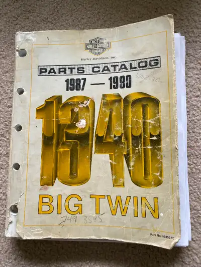 Shop manuals for HD ,parts and service manuals.Also owners hand book.In used condition.
