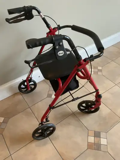 Walker with 4 wheels for free, View more