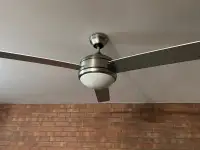 Ceiling fan and light