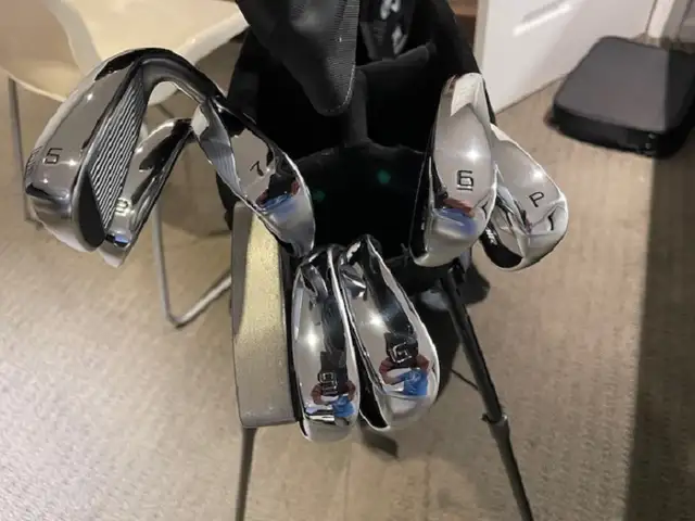 Left Handed Cobra AIR-X Irons 5-GW  (LH) in Golf in Gatineau - Image 3