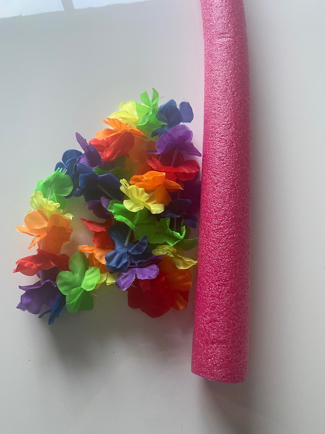 Party Supplies - 2 x Ballon, Party Lei, Crown, Pool Noodle - $5  in Toys & Games in Calgary - Image 3