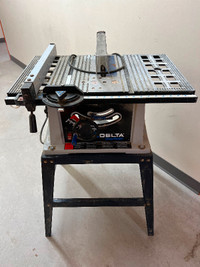 Delta Table Saw on Stand