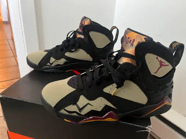 Jordan 7 Olive Noir63007359425153123