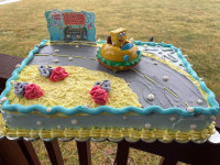 DecoSet® SpongeBob Square Pants Krabby Patty Cake-CAN-B0124T2ZSO