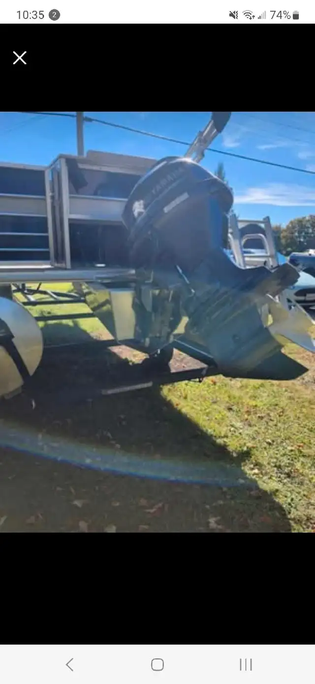 Trailered Pontoon in Powerboats & Motorboats in Ottawa - Image 7