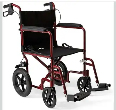 Medline Transport Chair - Lightweight - New, View more