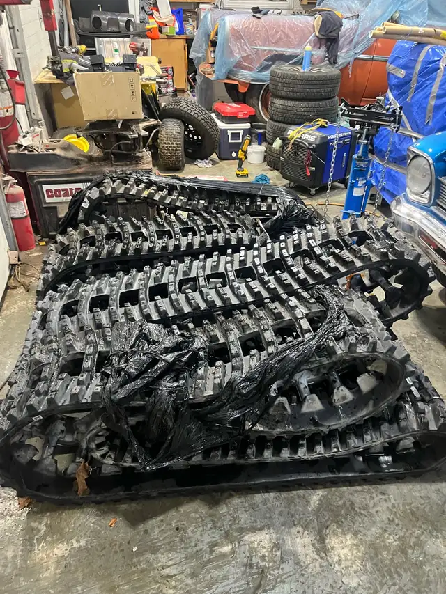  Tracks for a bombardier sidewalk plough in Heavy Equipment in St. John's - Image 3