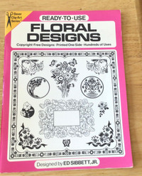 Ready to Use Floral Designs clip art booklet