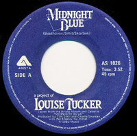 LOUISE TUCKER vinyl single record 45 tours 7 inch MIDNIGHT BLUE