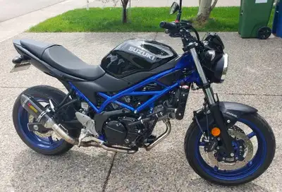 2019 Suzuki SV650A (ABS) Low 6,800 KM One mature owner, no accidents Excellent condition, no issues...