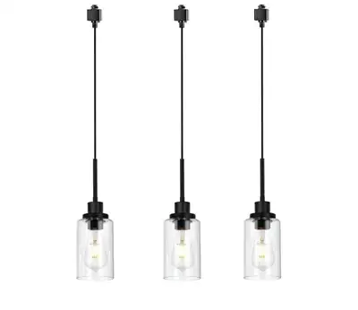 NEW! 3-Pack H-Type Track Lighting Pendant, View more