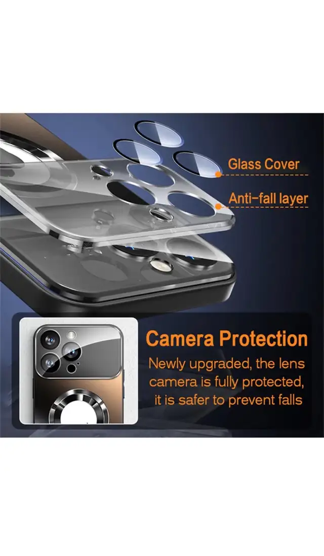 New-Matte Magnetic Wireless Charging Case 16 Pro max in Cell Phone Accessories in Mississauga / Peel Region - Image 4