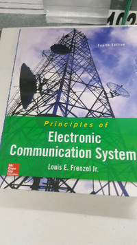 Principles of electronics communication Frenzel 9780073373850