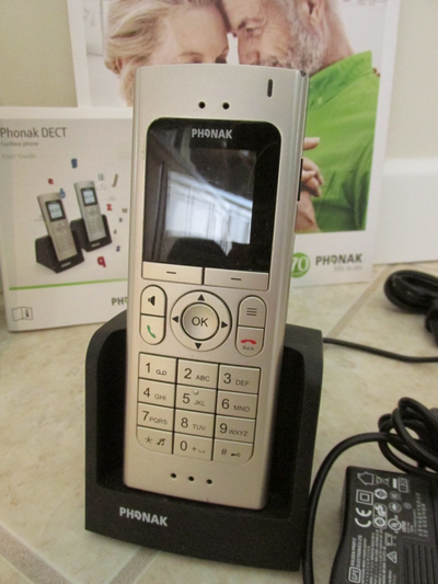 The phone automatically transfers an incoming call to both your hearing aids, so the conversation co...