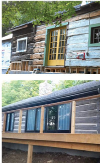 Northern Log Home (Restoration)